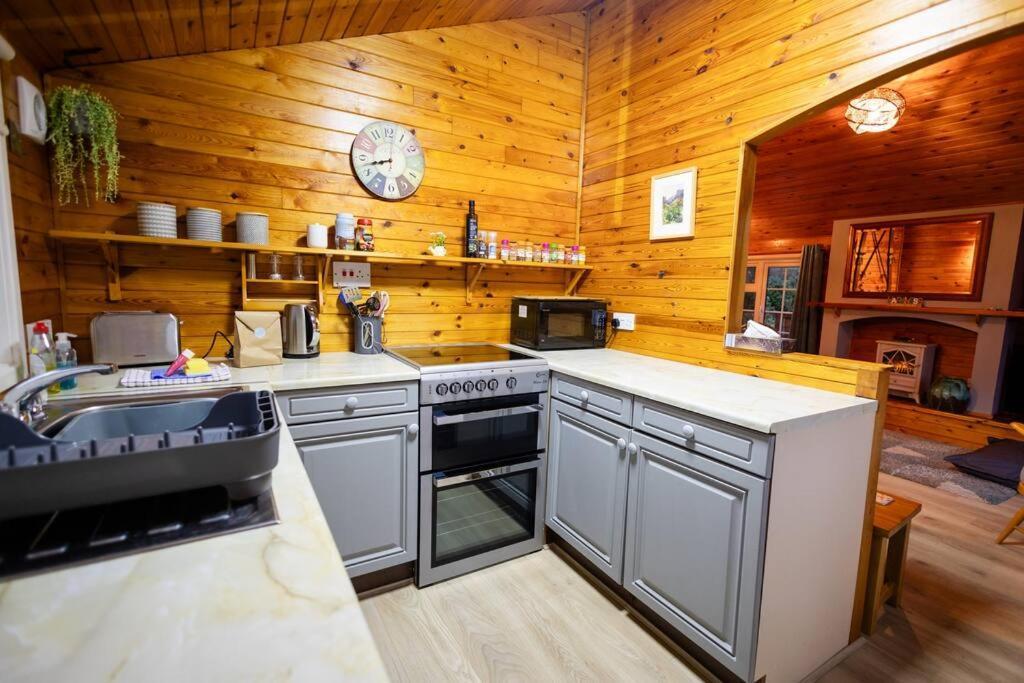 Rural Log Cabin In Snowdonia Near Coed Y Brenin By Seren Short Stays Ffestiniog Екстер'єр фото